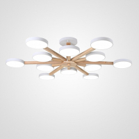 Люстра на штанге Imperiumloft TURNA White TURNA-B01