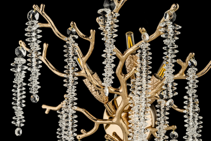 Бра с лампочками Dio D arte Tavenna H 2.40.100 G+Lamps 