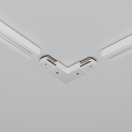 Соединитель угловой L-образный для треков Maytoni Technical Accessories for tracks Unity TRA001CLB-11W 