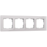 Рамка на 4 поста Werkel Favorit (дымчатый) W0041117