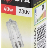 Лампа галогенная ЭРА G4 40W 2700K прозрачная G4-JCD-40W-230V-CL C0039280 