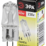 Лампа галогенная ЭРА G4 40W 2700K прозрачная G4-JCD-40W-230V-CL C0039280 
