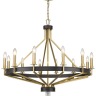 Подвесная люстра с лампочками Wertmark WE246.12.503+Lamps 