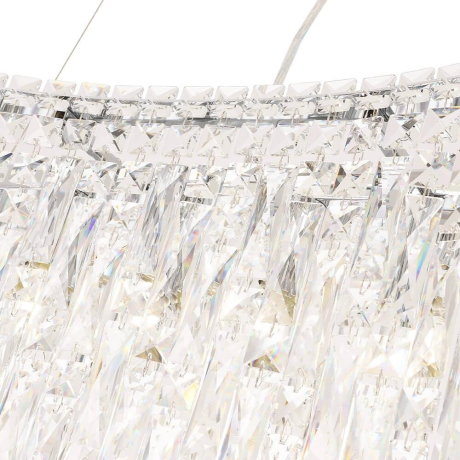 Подвесная люстра с лампочками CRYSTAL LUX Abril SP12 L1200+Lamps 