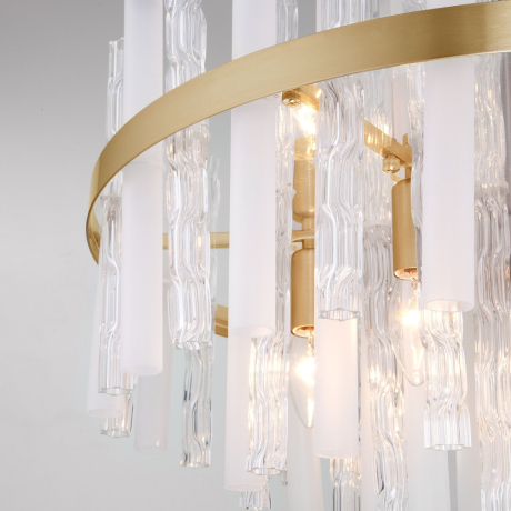 Светодиодная люстра с управлением Wi-Fi Bogate's 368/9 Smart латунь (a058718) 