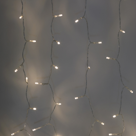 Садовая гирлянда Эра ERASF22-41 на солнечной батарее Занавес 1,5*1,5 метра, 192 LED (364934)