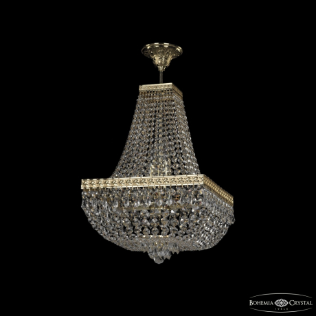 Люстра на штанге Bohemia Ivele Crystal 19272/H2/35IV G 