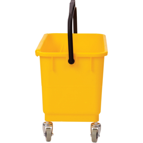 Ведро-тележка на колесах для уборки 24 л, отжим для окномоек и PVA швабр, LAIMA PROF, 606662 (606662)