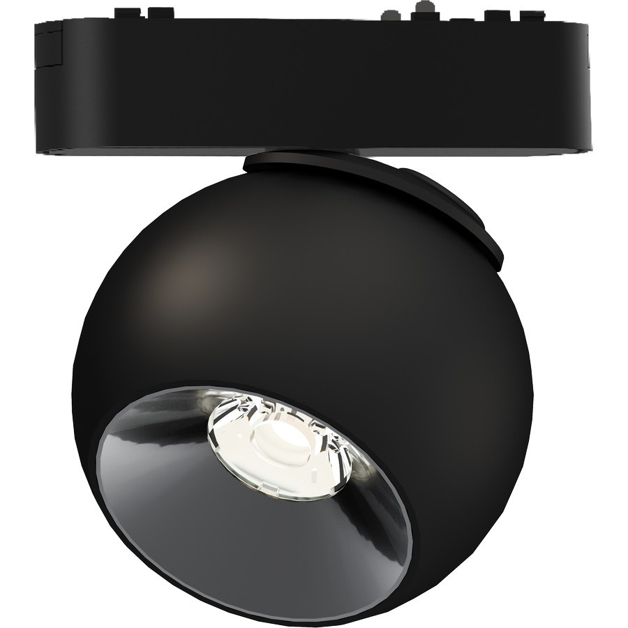 Трековый светильник 12W 3000К для ультратонкого магнитного шинопровода Wertmark WTH WTH.O13.607.30.12, цвет черный