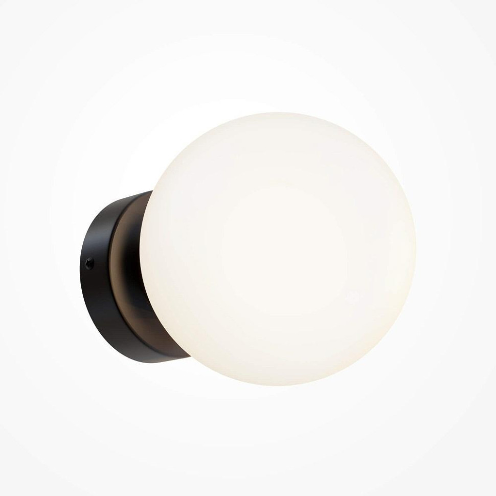 Настенный светильник Maytoni Basic form MOD321WL-01B, цвет матовый черный - фото 1