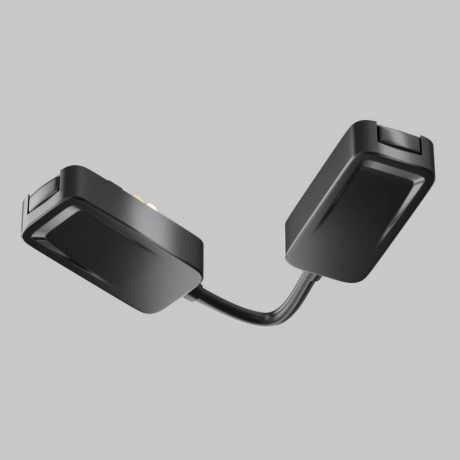 Коннектор питания L-образный для магнитного шинопровода Maytoni Technicall Radity TRA084CPC-B-12 