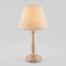 01060/1 белый с золотом Классическая настольная лампа Eurosvet London 