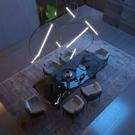 Подвесной светильник Eurosvet Element 90282/1 бронза 