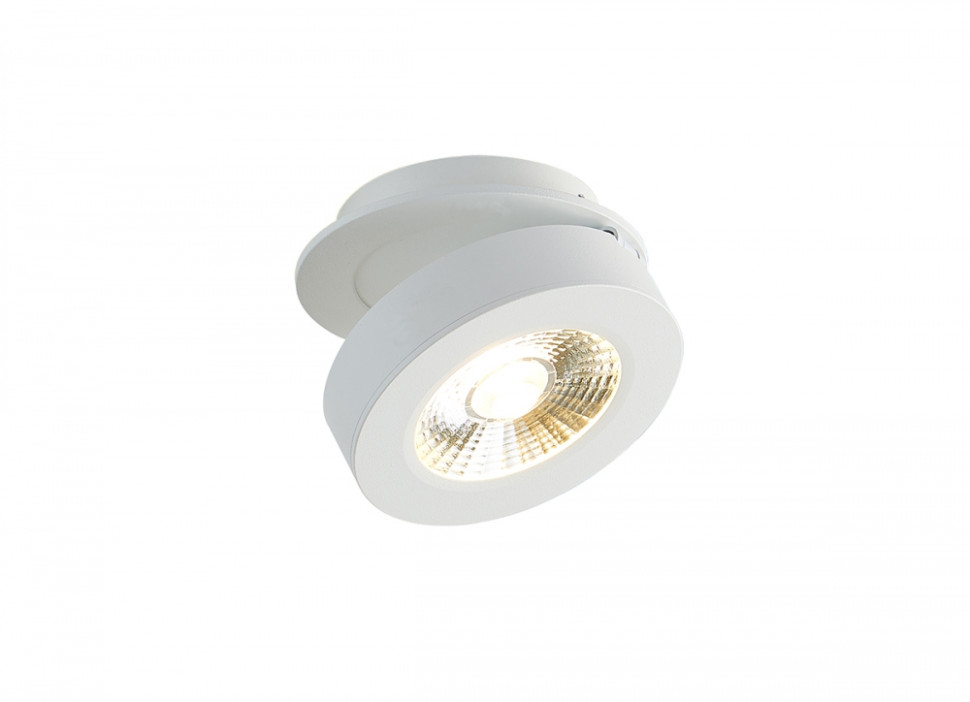 Встраиваемый поворотный светодиодный светильник (блок питания в комплекте) Donolux Sun DL18961R12W1W, цвет белый - фото 1