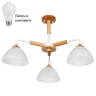 Люстра на штанге с лампочками Arte lamp A5032PL-3BR+Lamps 