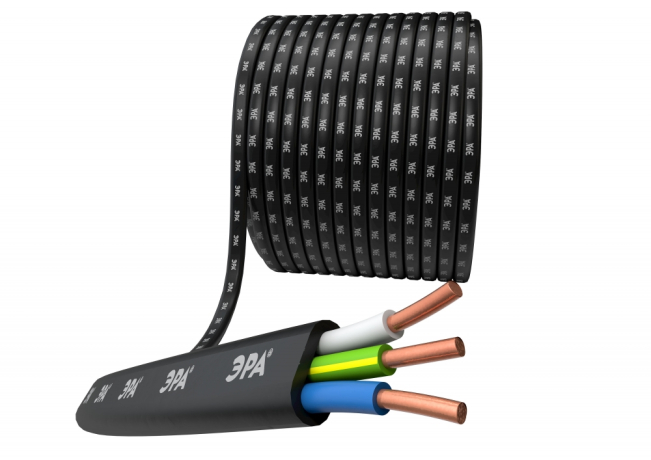 Кабель ЭРА ВВГ-Пнг(А) 3х1,5 мм? 100м (446523)