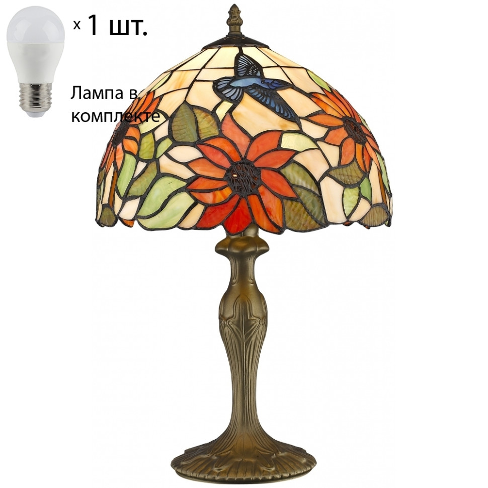 Настольная лампа с лампочкой Velante 817-804-01+Lamps