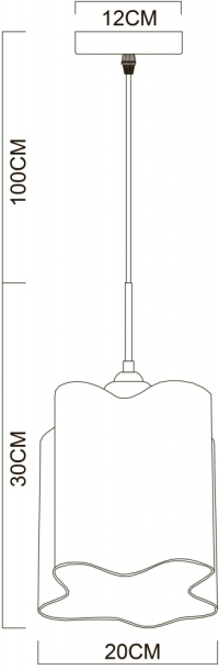 Нарушена упаковка!  <34857> Подвесной светильник Arte Lamp Serenata A3479SP-1CC