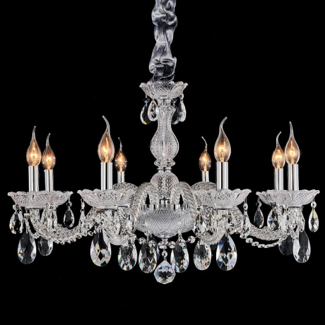 Подвесная люстра ILLUMICO IL2065 IL2065-8PBC-25 ELITE 