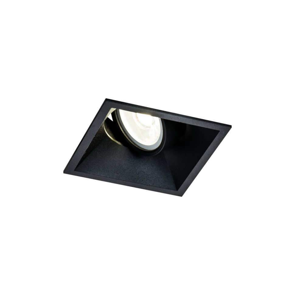 DL029-2-01B Встраиваемый светильник Maytoni Dot, цвет черный матовый - фото 1