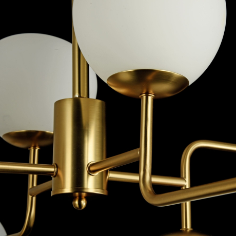 Люстра на штанге Maytoni Erich MOD221-PL-08-G 