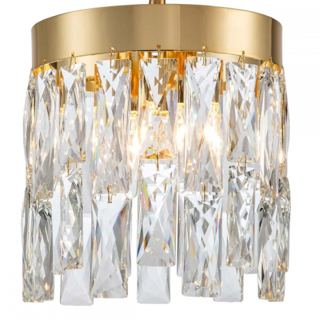 Подвесной светильник Indigo Anna 12029/2P Gold 