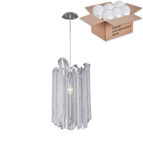 Подвесной светильник Favourite Multivello с лампочкой 1156-1P+Lamps E14 P45 