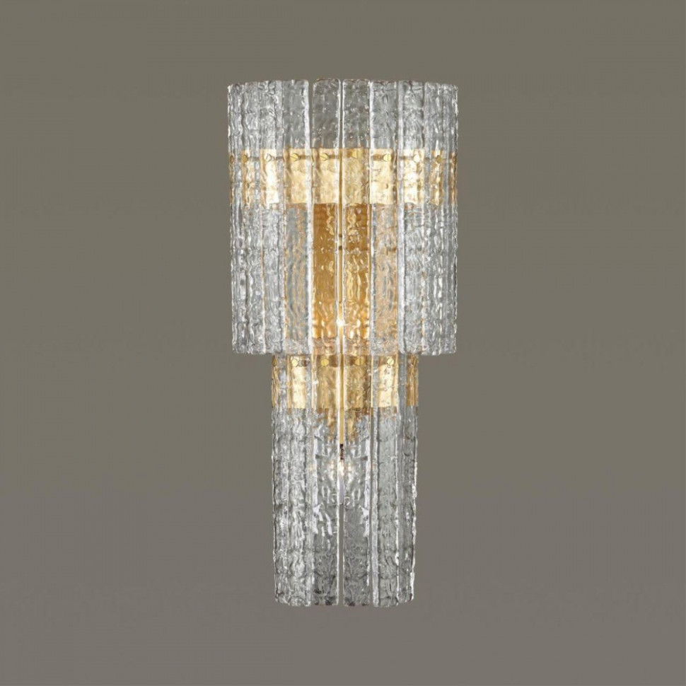 Бра со светодиодными лампочками E14, комплект от Lustrof. №304173-626667, цвет золото - фото 3