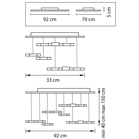 Подвесной светильник Lightstar Favo 750263