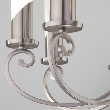 Подвесная люстра Eurosvet Banci 60117/8 никель 