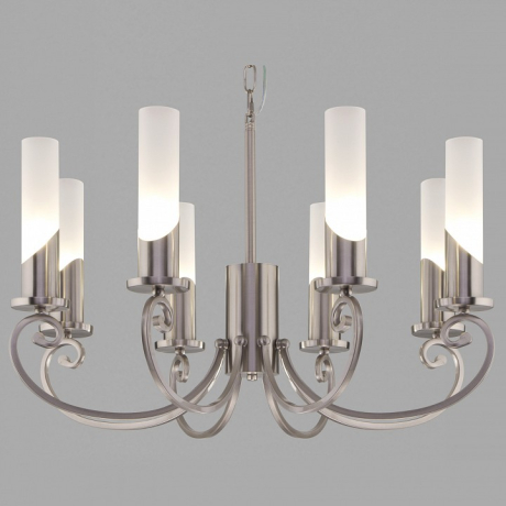 Подвесная люстра Eurosvet Banci 60117/8 никель 
