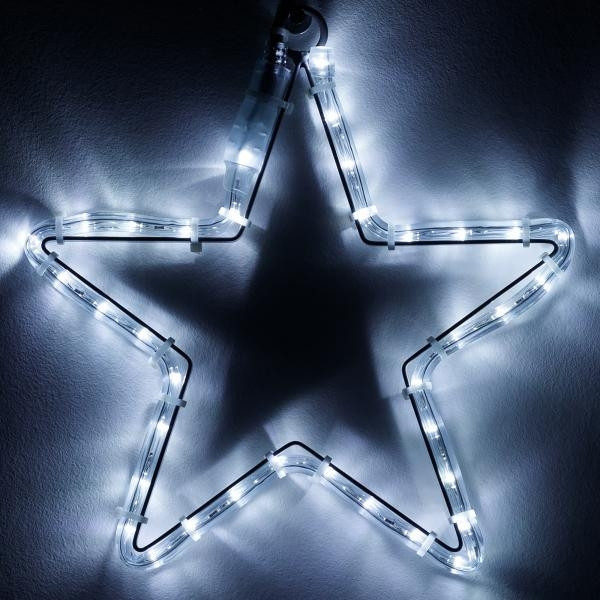 Светодиодная фигура Звездочка холодный свет Ardecoled ARD-Star-M1-295X275-36Led White (34248) фигура ard snowflake m4 750x750 324led white 230v 18w ardecoled ip65