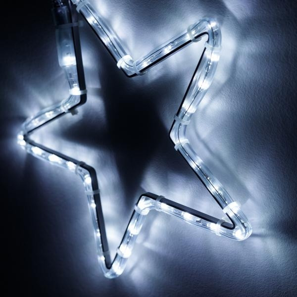 Светодиодная фигура Звездочка холодный свет Ardecoled ARD-Star-M1-295X275-36Led White (34248), цвет белый - фото 2