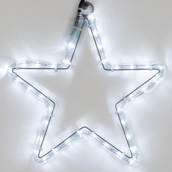 Светодиодная фигура Звездочка холодный свет Ardecoled ARD-Star-M1-295X275-36Led White (34248), цвет белый - фото 3