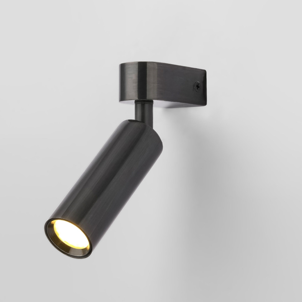 Спот 20143/1 LED черный жемчуг Eurosvet (a063186) бусы жемчуг