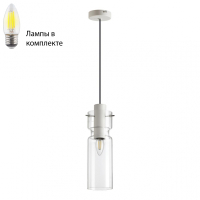 Подвесной светильник с лампочкой Odeon 5057/1B+Lamps