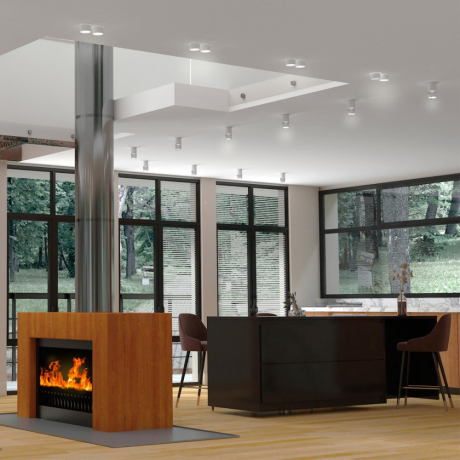 Точечный светильник со светодиодными лампочками GU10, комплект от Lustrof. №294564-647125 