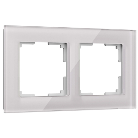 Рамка на 2 поста Werkel Favorit (дымчатый) W0021117