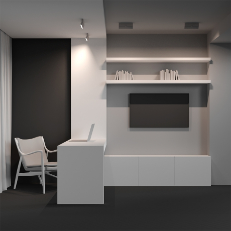 Накладной светильник Maytoni Technical Basis Rot C133CL-12W4K-W 