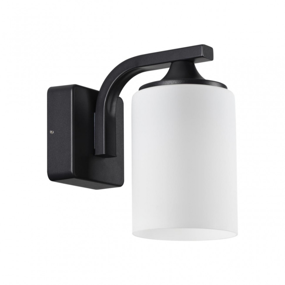 Настенный уличный светильник со светодиодной лампочкой E27, комплект от Lustrof. №619115-642455, цвет черный