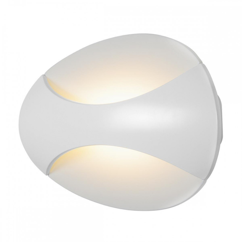 Настенный светильник iLedex Flux ZD7151-6W 3000K matt white подвесная светодиодная люстра iledex mob p1009 6 wh