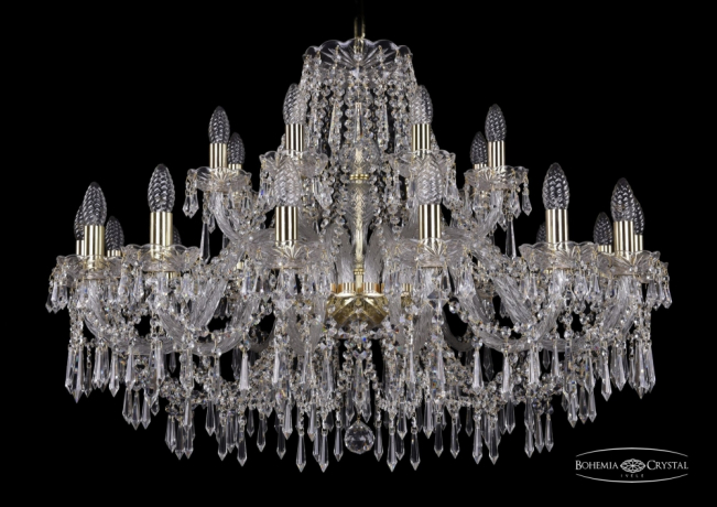 1403/16+8/360/G Подвесная люстра Bohemia Ivele Crystal 