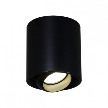 Нарушена упаковка!  <729741> Накладной светильник Reluce 16135-9.5-001 GU10 BK (1425760)