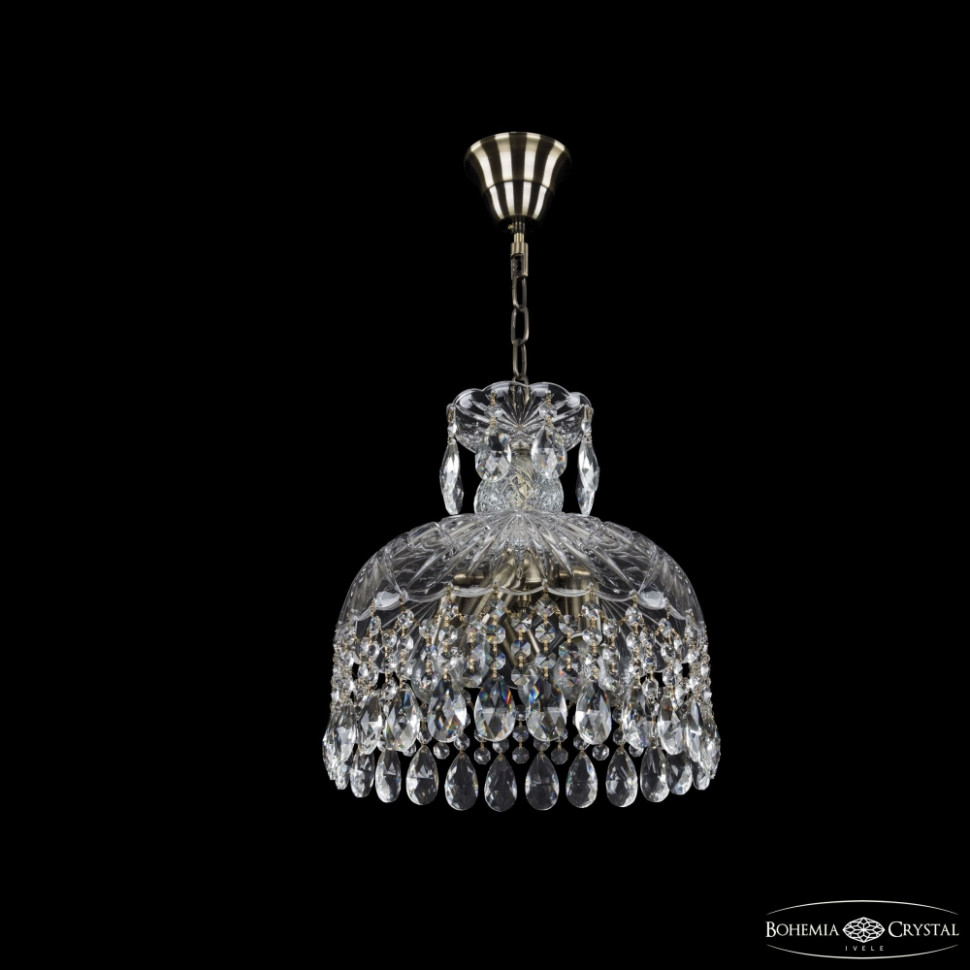 Подвесной светильник Bohemia Ivele Crystal 14781/30 Pa, цвет бронза 14781/30 Pa - фото 1