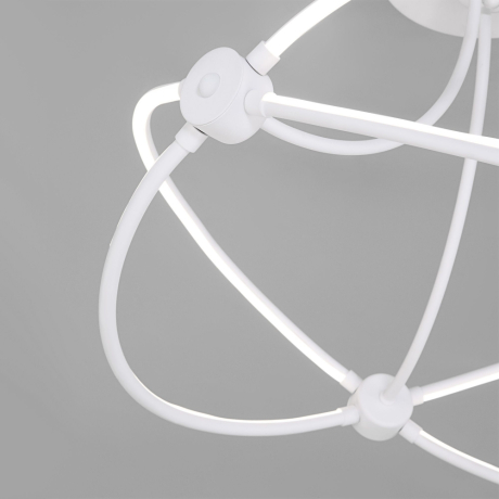 Потолочная люстра с управлением по Wi-Fi Eurosvet 90246/6 белый Smart (a056156) 