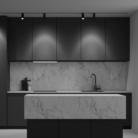 Трековый светильник 12W 3000К для магнитного шинопровода Maytoni Technicall Focus LED TR021-1-12B3K-W-B 