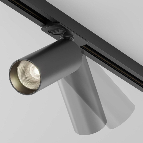 Трековый светильник 12W 3000К для магнитного шинопровода Maytoni Technicall Focus LED TR021-1-12B3K-W-B 