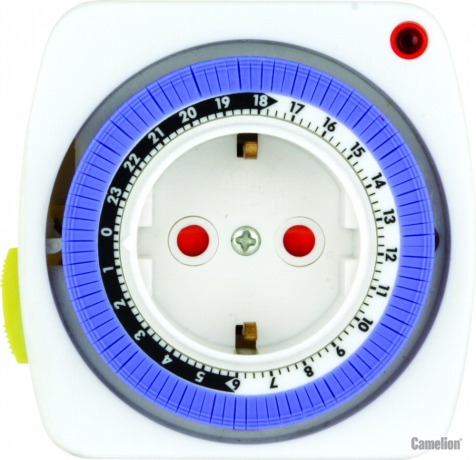 Camelion 189491 (Таймер механический розеточный, 24-часовая программа, 230/3500Вт)