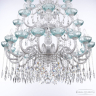 Подвесная люстра Bohemia Ivele Crystal AL7801 AL78101/16+8+8/300/3d A WMN P Birusa/M-1G 