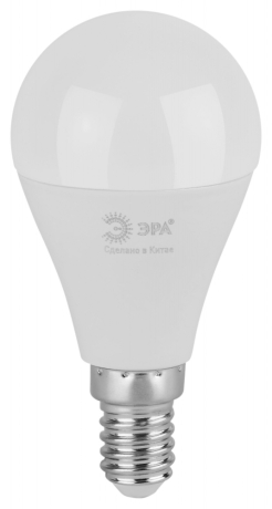 Лампочка светодиодная ЭРА GREEN LINE LED P45-15W-830-E14 GL E14 15 Вт шар теплый свет Б0066982 